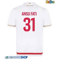 Maglie da calcio AS Monaco Ansu Fati #31 Prima Maglia 2025-26 Manica Corta
